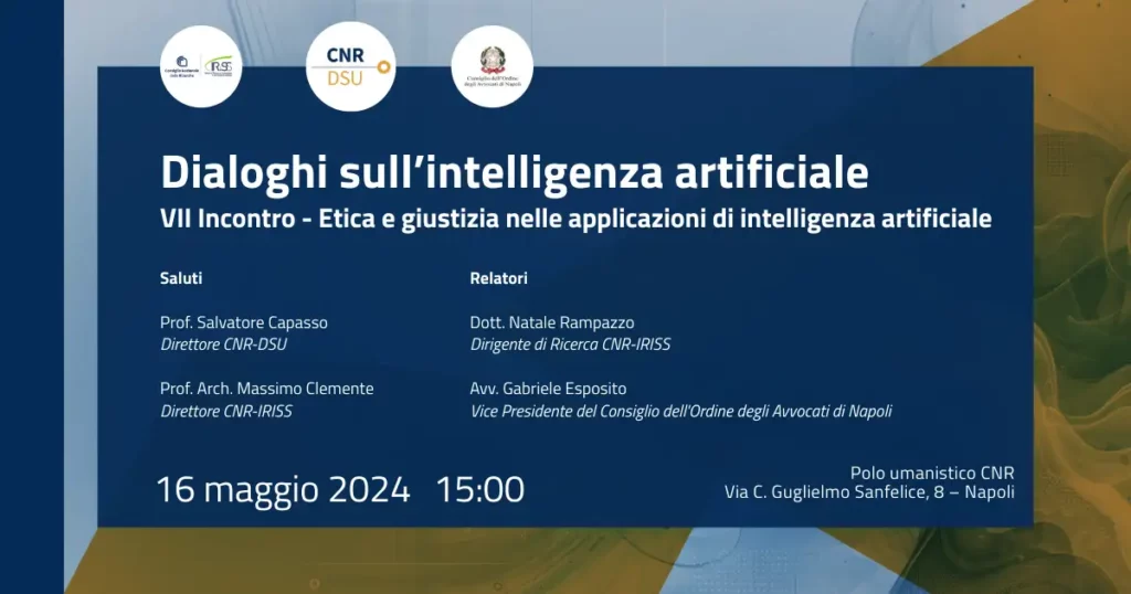 Dialoghi sull’intelligenza artificiale – settimo incontro