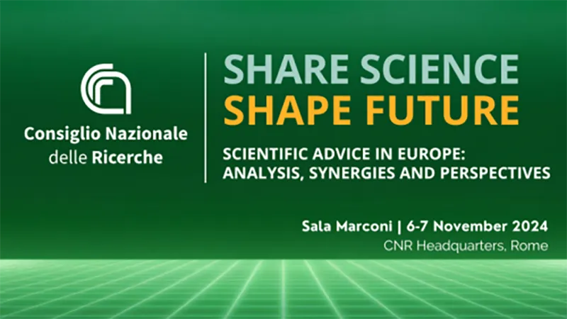 Share Science Shape Future “Scientific advice in Europe: analysis, synergies and perspectives”